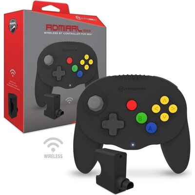 Hyperkin - Manette sans fil Admiral Premium (noire) (Android, iOS, Mac, PC), Manette, Noir Hyperkin - Manette sans fil Admiral Premium (noire) (Android, iOS, Mac, PC), Manette, Noir