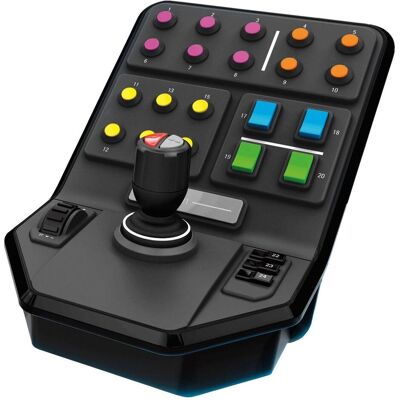 Logitech G Saitek Farm Sim Vehicle Side Panel (PC), Manette, Noir Logitech G Saitek Farm Sim Vehicle Side Panel (PC), Manette, Noir
