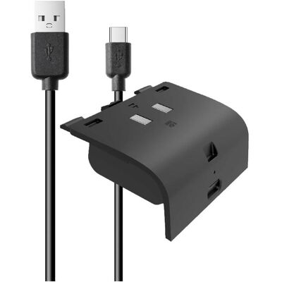 Xtreme Pack batterie Batterie (Xbox Series S, Xbox Series X), Manette : accessoires, Noir Xtreme Pack batterie Batterie (Xbox Series S, Xbox Series X), Manette : accessoires, Noir