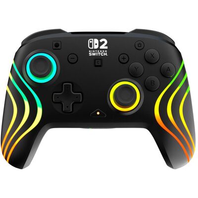 Turtle Beach Afterglow Wave Wireless (Switch, Switch 2, Switch Lite, Switch OLED), Manette, Noir Turtle Beach Afterglow Wave Wireless (Switch, Switch 2, Switch Lite, Switch OLED), Manette, Noir