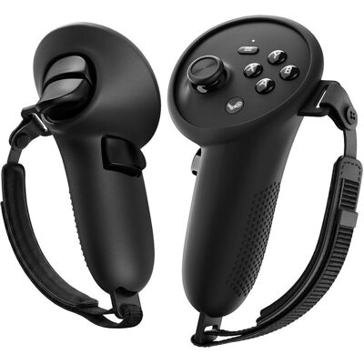 Spigen - Étui en silicone pour manette (ACS11348) - pour Steam Frame - Noir, Manette : accessoires, Noir Spigen - Étui en silicone pour manette (ACS11348) - pour Steam Frame - Noir, Manette : accessoires, Noir