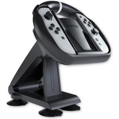 Nacon Gaming Roulette de course pliable (Switch), Manette, Noir Nacon Gaming Roulette de course pliable (Switch), Manette, Noir