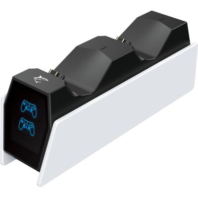 White Shark Shark PS4-0417 Ringside PS4 Dual Charging Dock (PS4), Manette : accessoires, Blanc, Noir White Shark Shark PS4-0417 Ringside PS4 Dual Charging Dock (PS4), Manette : accessoires, Blanc, Noir