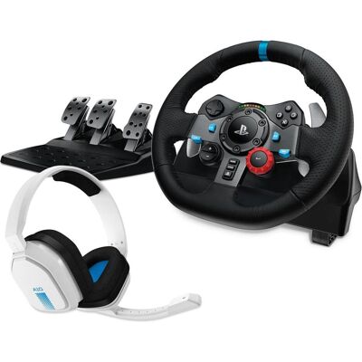 Logitech G G29 Driving Force Racing Wheel (PC, PS3, PS4, PS5), Manette, Noir Logitech G G29 Driving Force Racing Wheel (PC, PS3, PS4, PS5), Manette, Noir