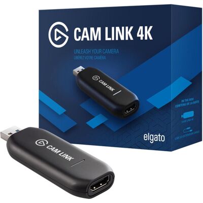 Elgato Cam Link 4K (Mac, PC), Enregistreur de jeu, Noir Elgato Cam Link 4K (Mac, PC), Enregistreur de jeu, Noir