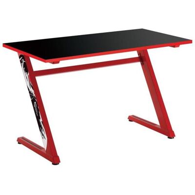 White Shark GD-ZZ-RED Bureau de jeu, Bureau gaming, Noir, Rouge White Shark GD-ZZ-RED Bureau de jeu, Bureau gaming, Noir, Rouge