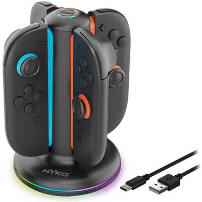 Nyko - Charge Dock / Switch 2 (Switch 2), Manette : accessoires Nyko - Charge Dock / Switch 2 (Switch 2), Manette : accessoires