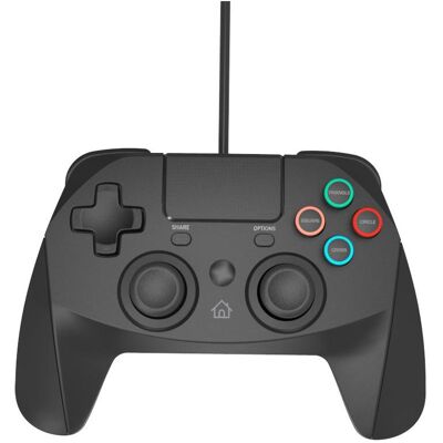 Snakebyte Pad 4 S contrôleur filaire PS3/PS4 3m - noir (PS3, PS4), Manette, Noir Snakebyte Pad 4 S contrôleur filaire PS3/PS4 3m - noir (PS3, PS4), Manette, Noir