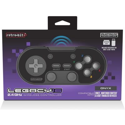 retro-bit Legacy 16 Wireless - Black - Manette de jeu - Nintendo Switch (Switch), Manette, Noir retro-bit Legacy 16 Wireless - Black - Manette de jeu - Nintendo Switch (Switch), Manette, Noir