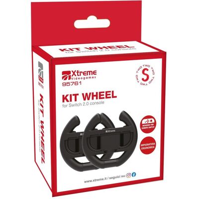 Xtreme Kit 2 Volanti Switch 2 (Switch), Manette, Noir Xtreme Kit 2 Volanti Switch 2 (Switch), Manette, Noir