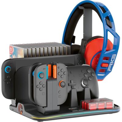 Bigben RGB-Chargin Station Dock'n'Store XL (Switch 2), Autres accessoires gaming, Noir Bigben RGB-Chargin Station Dock'n'Store XL (Switch 2), Autres accessoires gaming, Noir