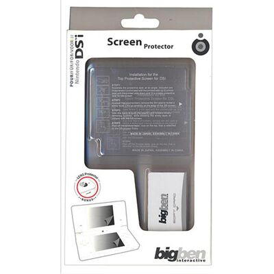 Bigben Dual Screen Protection Kit, Nintendo DSi, Film de protection des appareils Bigben Dual Screen Protection Kit, Nintendo DSi, Film de protection des appareils