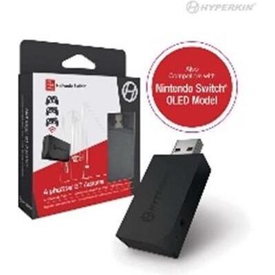 Hyperkin AlphaStar Bluetooth Adapter For Nintendo Switch/Xbox One/PS5/PS4 Wireless Controllers (PS4, PS5, Switch, Xbox One S), Autres accessoires gaming Hyperkin AlphaStar Bluetooth Adapter For Nintendo Switch/Xbox One/PS5/PS4 Wireless Controllers (PS4, PS5, Switch, Xbox One S), Autres accessoires gaming