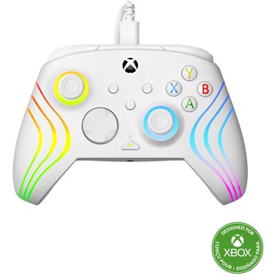 Turtle Beach Afterglow Wave Wired Controller (PC, Xbox Series S, Xbox Series X), Manette, Blanc Turtle Beach Afterglow Wave Wired Controller (PC, Xbox Series S, Xbox Series X), Manette, Blanc