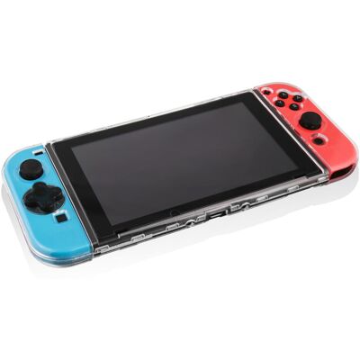 Nyko Adaptateur de manette & étui de protection pour Joy-Con + Nintendo Switch, y compris support pour (Switch), Autres accessoires gaming, Transparent Nyko Adaptateur de manette & étui de protection pour Joy-Con + Nintendo Switch, y compris support pour (Switch), Autres accessoires gaming, Transparent