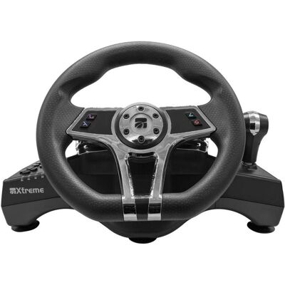 Xtreme 90428 Wheel Hurricane+ (roue) (PS3, PS4), Manette, Noir Xtreme 90428 Wheel Hurricane+ (roue) (PS3, PS4), Manette, Noir