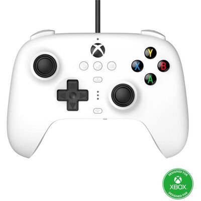 8bitdo Ultimate Wired (Windows, Xbox One S, Xbox One X, Xbox Series S, Xbox Series X), Manette, Blanc 8bitdo Ultimate Wired (Windows, Xbox One S, Xbox One X, Xbox Series S, Xbox Series X), Manette, Blanc