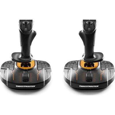 Thrustmaster T.16000M FCS Space Sim Duo (PC), Manette, Orange, Noir Thrustmaster T.16000M FCS Space Sim Duo (PC), Manette, Orange, Noir