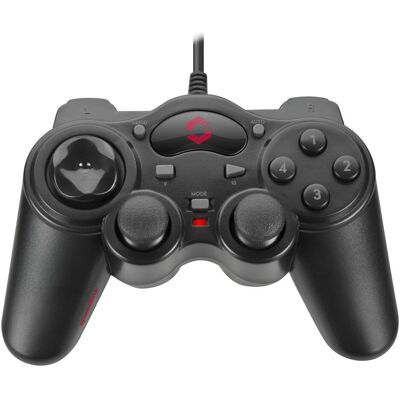 Speedlink Speed-Link SL-6515-BK THUNDERSTRIKE (PC), Manette, Noir Speedlink Speed-Link SL-6515-BK THUNDERSTRIKE (PC), Manette, Noir