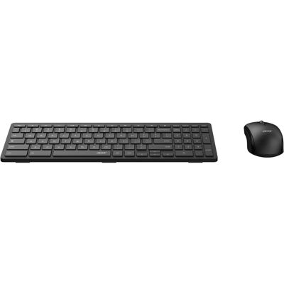 Acer Wireless Tastatur & Maus Kit (DE, Sans fil), Clavier, Noir Acer Wireless Tastatur & Maus Kit (DE, Sans fil), Clavier, Noir
