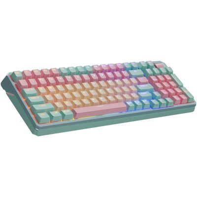 Cooler Master COOLERMASTER MK770 Macaron Kailh Box V2 red (FR, Filaire, Sans fil), Clavier, Turquoise, Rouge, Multicolore Cooler Master COOLERMASTER MK770 Macaron Kailh Box V2 red (FR, Filaire, Sans fil), Clavier, Turquoise, Rouge, Multicolore