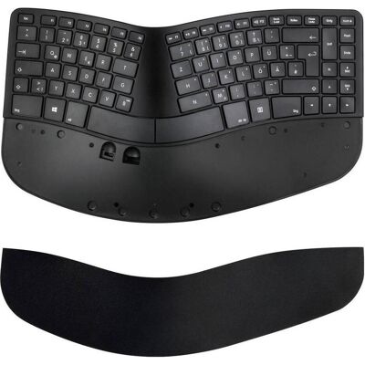 Matias Sculpted Ergonomic (DE, Sans fil), Clavier, Noir Matias Sculpted Ergonomic (DE, Sans fil), Clavier, Noir