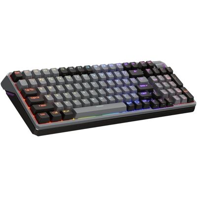 Cooler Master MK770 Space Grey Kailh Box V2 rouge (FR, Filaire, Sans fil), Clavier, Multicolore, Gris Cooler Master MK770 Space Grey Kailh Box V2 rouge (FR, Filaire, Sans fil), Clavier, Multicolore, Gris