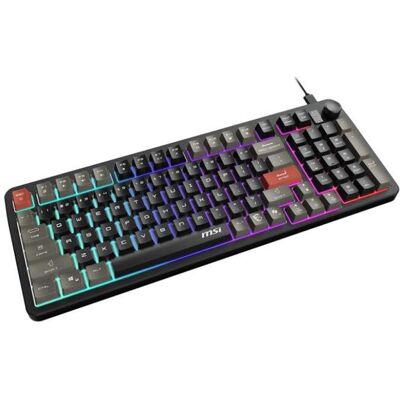 MSI FORGE GK110 FR (FR, Filaire), Clavier, Noir MSI FORGE GK110 FR (FR, Filaire), Clavier, Noir