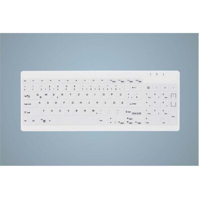 Active Key Membrane de clé en silicone interchangeable pour AK-C7012 Blanc (DE, Filaire), Clavier, Blanc Active Key Membrane de clé en silicone interchangeable pour AK-C7012 Blanc (DE, Filaire), Clavier, Blanc