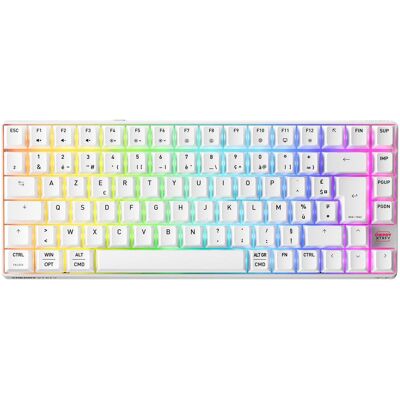 Cherry K33 Compact Fs Wireless (FR, Sans fil), Clavier, Blanc Cherry K33 Compact Fs Wireless (FR, Sans fil), Clavier, Blanc