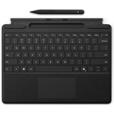 Microsoft Surface Pro Flex Keyboard + Pen Zwart 8YU-00007 (FR, Filaire), Clavier, Noir Microsoft Surface Pro Flex Keyboard + Pen Zwart 8YU-00007 (FR, Filaire), Clavier, Noir