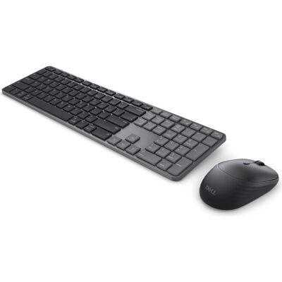 Dell Pro 7 Slim Keyboard and Mouse - KM726 - Italian (QWERTY (IT, Sans fil), Clavier, Gris, Noir Dell Pro 7 Slim Keyboard and Mouse - KM726 - Italian (QWERTY (IT, Sans fil), Clavier, Gris, Noir