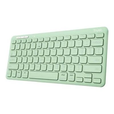 Trust Lyra Clavier compact sans fil (IT, Sans fil), Clavier, Vert Trust Lyra Clavier compact sans fil (IT, Sans fil), Clavier, Vert