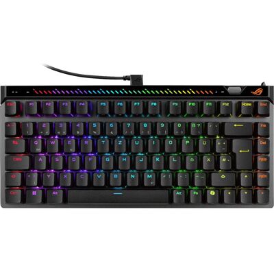 Asus ROG Falchion Ace 75 HE (DE, Filaire), Clavier, Noir Asus ROG Falchion Ace 75 HE (DE, Filaire), Clavier, Noir
