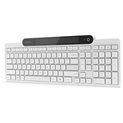 IBM Self-Charging Bluetooth Keyboard (DE, Sans fil), Clavier, Blanc IBM Self-Charging Bluetooth Keyboard (DE, Sans fil), Clavier, Blanc