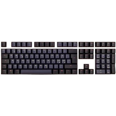 Ducky Cosmic Keycap Set - double shot PBT - blue & black - Keycaps - Nordisk - Blå, Capuchon, Bleu, Noir Ducky Cosmic Keycap Set - double shot PBT - blue & black - Keycaps - Nordisk - Blå, Capuchon, Bleu, Noir