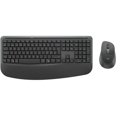 Logitech 920-014052 (IT, Sans fil), Clavier, Gris Logitech 920-014052 (IT, Sans fil), Clavier, Gris