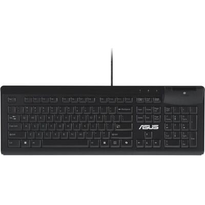 Asus Computer keyboard KU100 KEYBOARD/BK/UI/104 (DE, Filaire), Clavier, Noir Asus Computer keyboard KU100 KEYBOARD/BK/UI/104 (DE, Filaire), Clavier, Noir