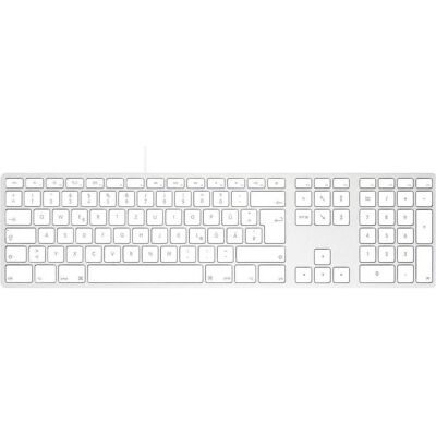 Matias Wired USB-C Keyboard for Mac - Silver - German Version USB Tastat (DE, Filaire), Clavier, Argent Matias Wired USB-C Keyboard for Mac - Silver - German Version USB Tastat (DE, Filaire), Clavier, Argent