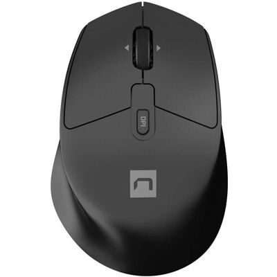 Genesis Natec Mysz Bezprzewodowa Kite Cicha 4000dpi Czarna (Sans fil), Souris, Noir Genesis Natec Mysz Bezprzewodowa Kite Cicha 4000dpi Czarna (Sans fil), Souris, Noir