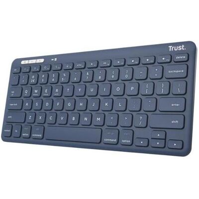 Trust Clavier sans fil Lyra Compact IT B 25141 (IT, Sans fil), Clavier, Bleu Trust Clavier sans fil Lyra Compact IT B 25141 (IT, Sans fil), Clavier, Bleu