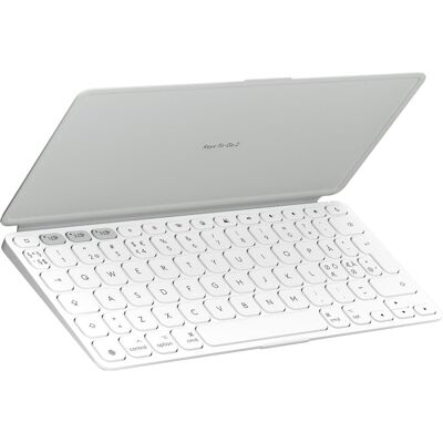 Logitech Keys-To-Go 2 (DE), Clavier pour tablette, Gris, Blanc Logitech Keys-To-Go 2 (DE), Clavier pour tablette, Gris, Blanc