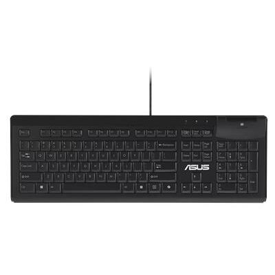 Asus Computer keyboard KU100 KEYBOARD/BK/UI/104 (DE, Filaire), Clavier, Noir Asus Computer keyboard KU100 KEYBOARD/BK/UI/104 (DE, Filaire), Clavier, Noir