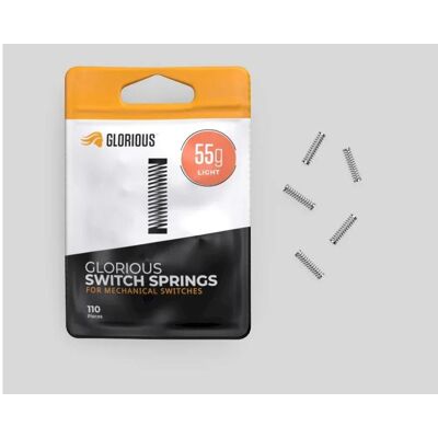 Glorious - Switch Spring Light 55g - interrupteur de clavier Glorious - Switch Spring Light 55g - interrupteur de clavier