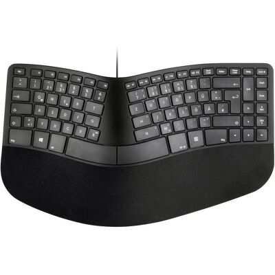 Matias FK313PC-DE : clavier filaire ergonomique profilé pour PC, clavier USB en allemand (DE, Filaire), Clavier, Noir Matias FK313PC-DE : clavier filaire ergonomique profilé pour PC, clavier USB en allemand (DE, Filaire), Clavier, Noir