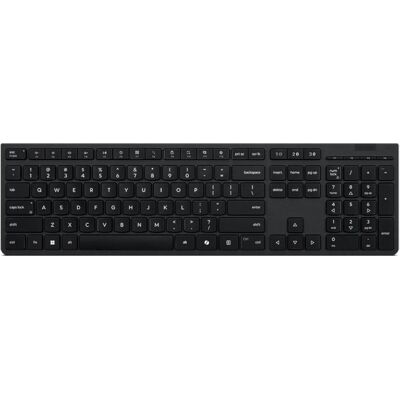 IBM Professional Wireless Rechargeable Keyboard-German (DE, Sans fil), Clavier, Gris IBM Professional Wireless Rechargeable Keyboard-German (DE, Sans fil), Clavier, Gris