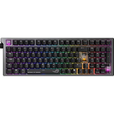 Asus ROG Strix Morph 96 (DE, Filaire, Sans fil), Clavier, Noir Asus ROG Strix Morph 96 (DE, Filaire, Sans fil), Clavier, Noir