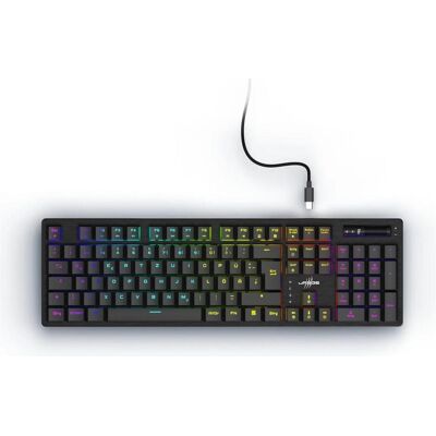 Urage Exodus 910 Low Profile (DE, Filaire), Clavier, Noir Urage Exodus 910 Low Profile (DE, Filaire), Clavier, Noir