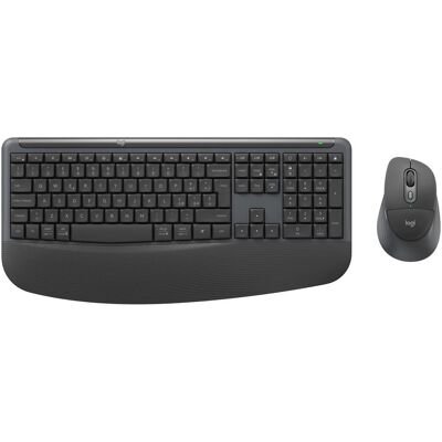 Logitech Signature Comfort Plus MK880 - GRAPHITE - ITA (IT, Sans fil), Clavier, Gris Logitech Signature Comfort Plus MK880 - GRAPHITE - ITA (IT, Sans fil), Clavier, Gris