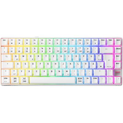Cherry K33 Compact Fs Wireless (DE, Sans fil), Clavier, Blanc Cherry K33 Compact Fs Wireless (DE, Sans fil), Clavier, Blanc